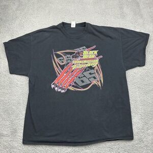 Josh Goble Racing Shirt Mens 2XL Black #65 Double Sided Graphic Tee